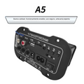 5-Inch Digital Bluetooth Amplifier for Car Sound System